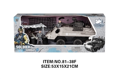 士兵战争特种部队套装（开窗盒） - OBL759341