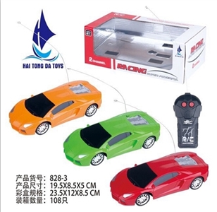 1:24兰博基尼二通遥控车              （红，橙，绿色三色混装）          产品规格；19*8.5*5 - OBL759401