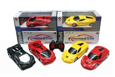 四通仿真遥控车(带前灯)1:22 - OBL759752