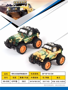 Inertial jeep off-road convertible floats - OBL759890