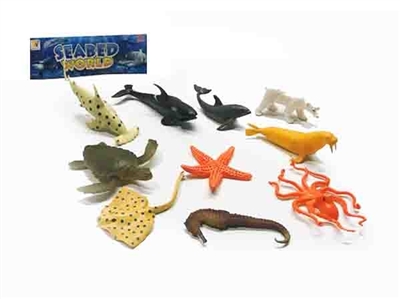 10只装仿真海洋生物 - OBL759941