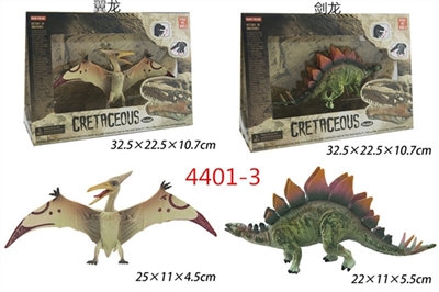 现代版关节会动恐龙系列（两款混装，1大） - OBL760385