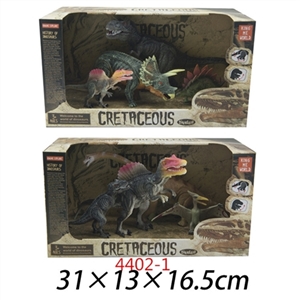 现代版关节会动恐龙系列（两款混装，2大2小） - OBL760387