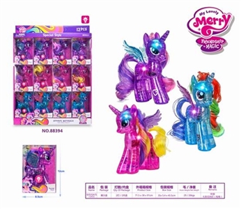 Diamond flash horse (12 PCS) - OBL760608