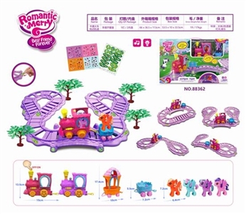 The cartoon of the train - OBL760614