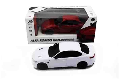 1:24 Alfa Romeo Giulia Quadrifoglio(阿尔法四叶草授权遥控车)27M - OBL760936
