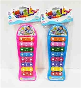 Eight skater on piano (pink, blue) - OBL761072