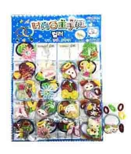 20 bags hanging plate 1 cartoon circle of hair braid - OBL761489