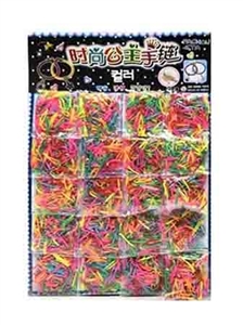 20 bags of 1 plate color flat rubber band - OBL761495