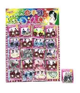 20 bags hanging plate 1 two-zhuang hairpin with diamonds - OBL761524