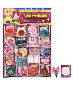 20 1 board clip fabric flowers - OBL761529