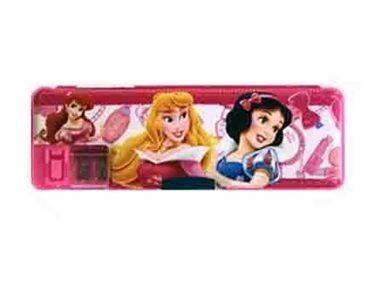 21.5 X7.5 CM double pen boxes and pencil sharpener - OBL761552