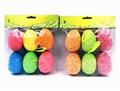 Card bag six bags of 1 bag bubble eggs with rope - OBL761621