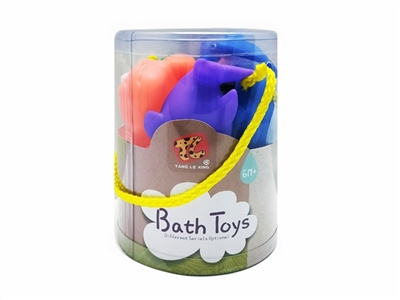 喷水海洋动物（6只装） - OBL761842