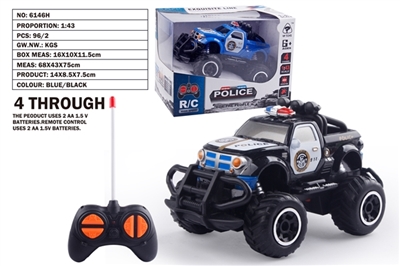 1:43迷你越野皮卡警车 - OBL761915