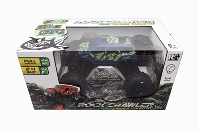 1:14 2.4G四驱遥控攀爬越野车 - OBL762600