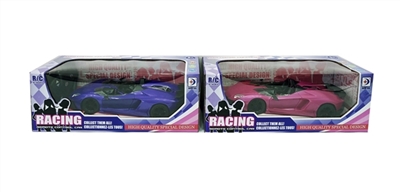 1:14 遥控开门灯光仿真警车 前进 后退 左转 右转 停止 遥控开门 - OBL762769