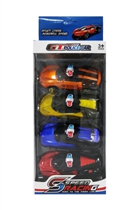 Transparent paint back to the police car - OBL762853