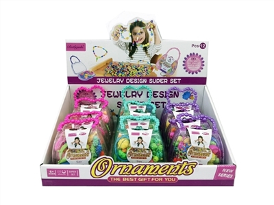 60 PCS handbags pop beads - OBL763051