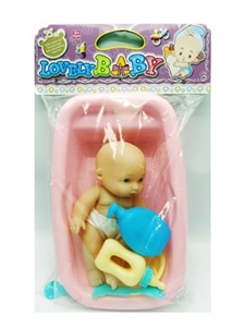 9 inch doll tub tableware - OBL763088