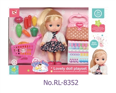 10 inch doll (shopping cart) - OBL763849
