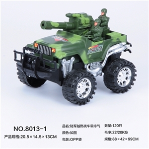 The army’s off-road vehicle exhaust - OBL764171