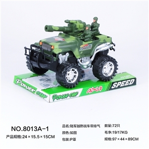 The army’s off-road vehicle exhaust - OBL764172