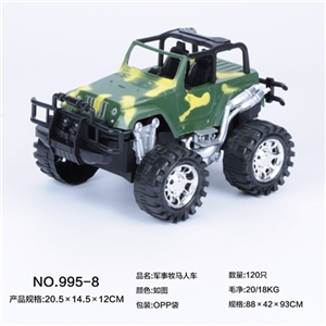 Military horsemen of car - OBL764191