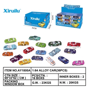 1: 64 taxiing alloy car - OBL764380