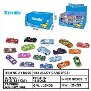 1: 64 taxiing alloy car - OBL764384