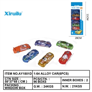 1: 64 concept car type a sliding alloy car - OBL764389