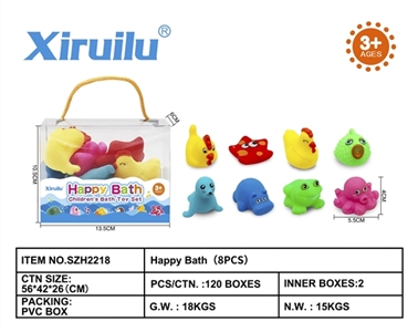 环保哨子动物八只装 - OBL764521