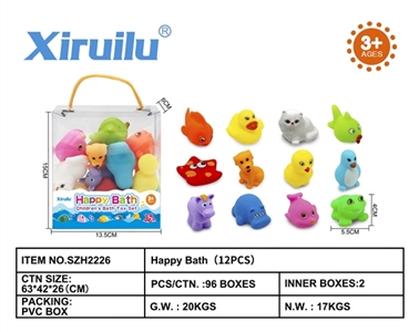 环保哨子动物十二只装 - OBL764529