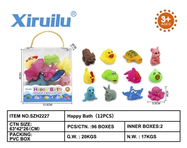 环保哨子动物十二只装 - OBL764530