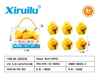 6CM 环保围巾鸭六只装 - OBL764541
