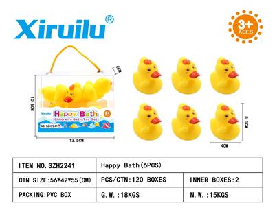 6CM 环保尖嘴鸭六只装 - OBL764544