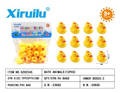 6CM 环保尖嘴鸭十二只装 - OBL764548