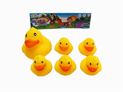 扁嘴鸭六只装                                     （7CM、5只4CM） - OBL764682
