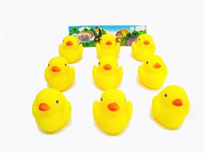 卡通小鸭9只装 - OBL764697