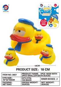 围巾鸭座配3只小围巾鸭 - OBL764788