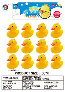 6CM尖嘴鸭12只装 - OBL764799