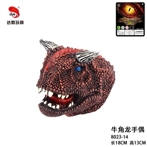 Ox horn dragon hand puppets - OBL764978