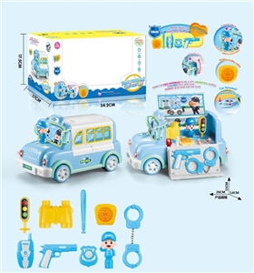 警察音乐收纳车 - OBL765253