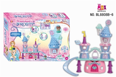 Ice and snow window since the spell villa in the box - OBL765333