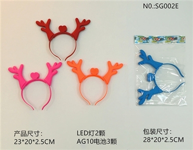 Christmas. The deer LED head band - OBL765519