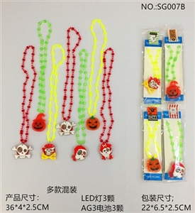 All saints. Crystal LED flashing necklaces - OBL765546