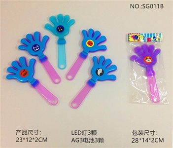 Clap your hands LED bar 24 cm Halloween - OBL765570