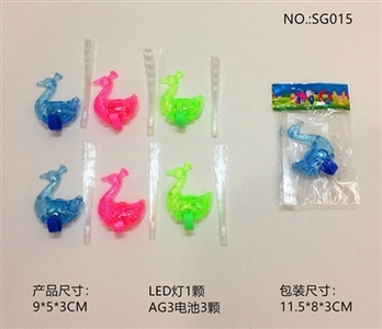 Gifts. Crystal LED the peacock ring - OBL765588