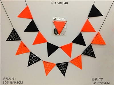 All saints triangular cloth hanging flags - OBL765645