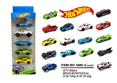 5 in 1 slide for 4 wheels alloy car - OBL765708